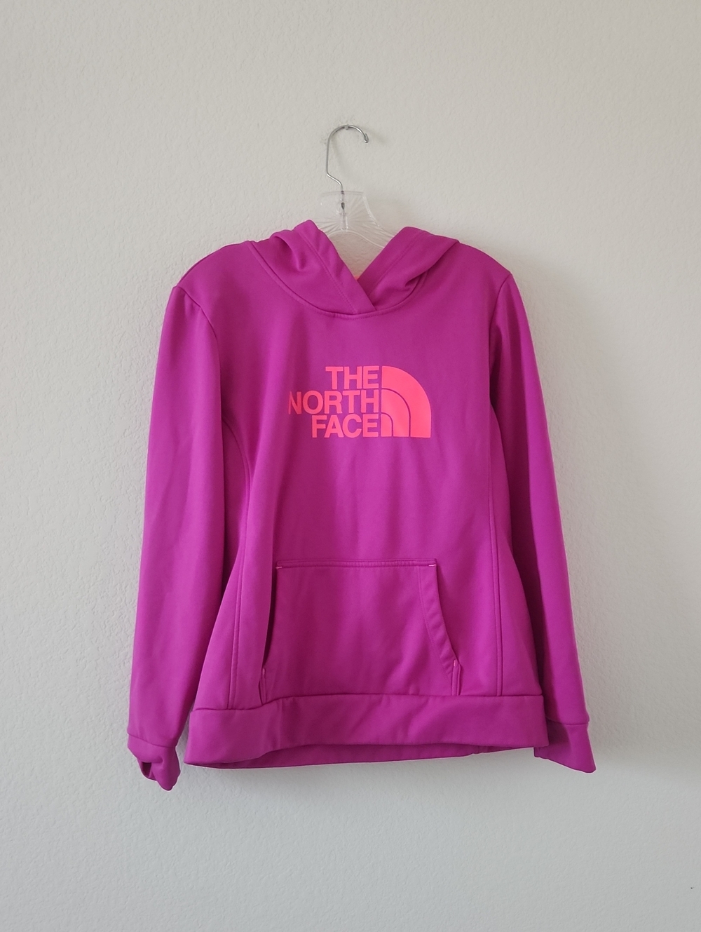 Bright Pink Pullover Hoodie